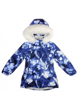 Garden baby зимняя куртка для девочки 105545-63/33 синяя